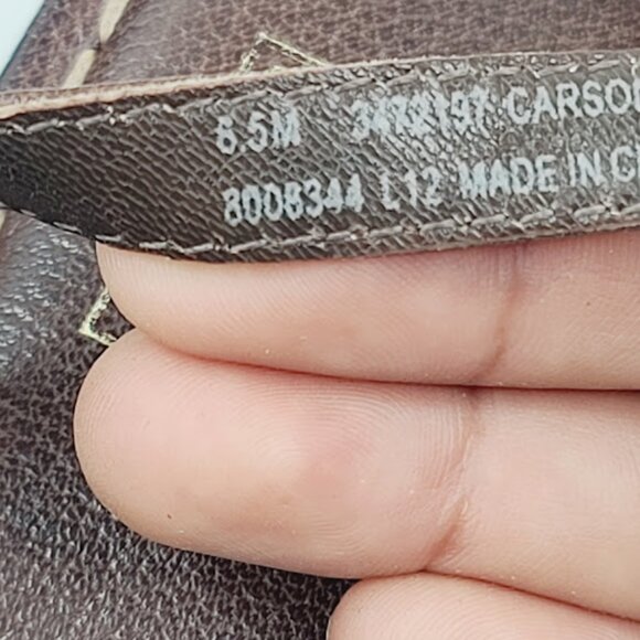 Frye Women's Brown Carson Leather Open Toe T-Strap Traditional Sandal Size 6.5M - Picture 6 of 7